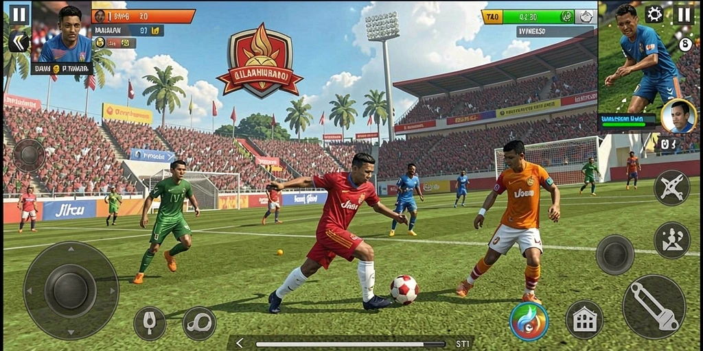 Screenshot memperlihatkan fitur permainan multi-pemain di 68IDN.