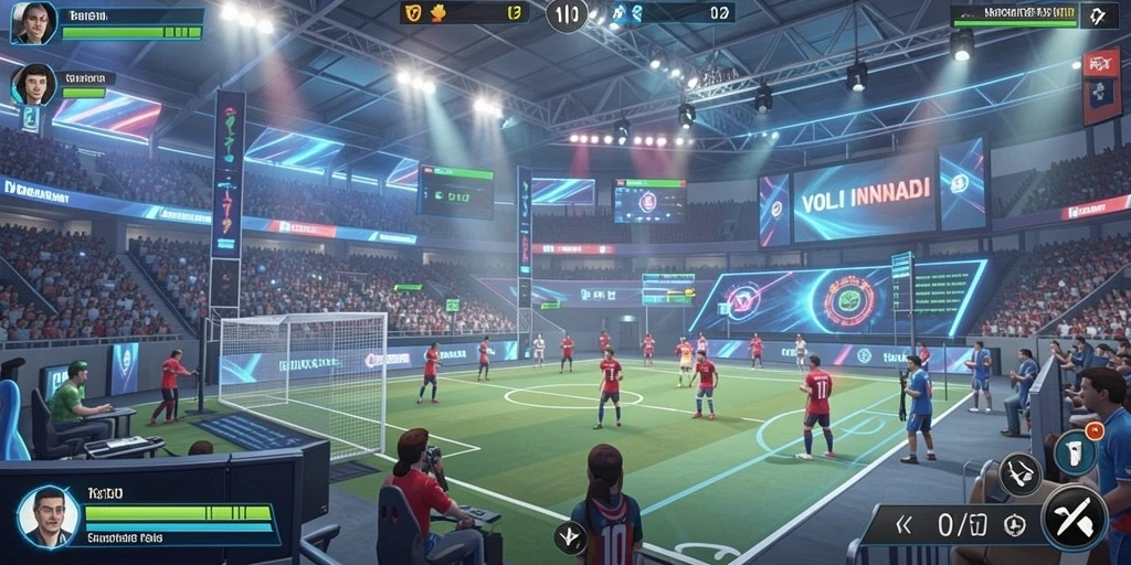 Pengguna sedang bersaing dalam mode multiplayer 7777W.