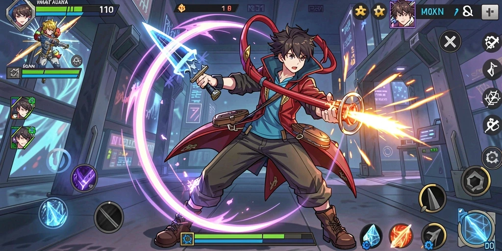 Screenshot menunjukkan salah satu mode permainan yang seru.