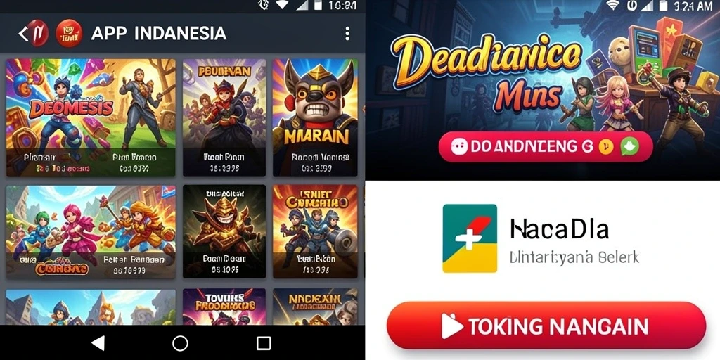 Akses cepat dan mudah ke berbagai permainan.