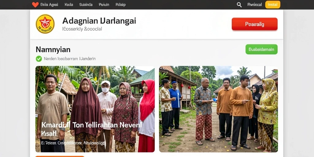Screenshot yang memperlihatkan berbagai permainan seru yang tersedia.