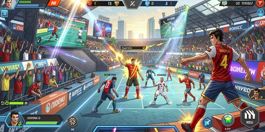 Fitur komunitas yang memungkinkan interaksi antar pemain.