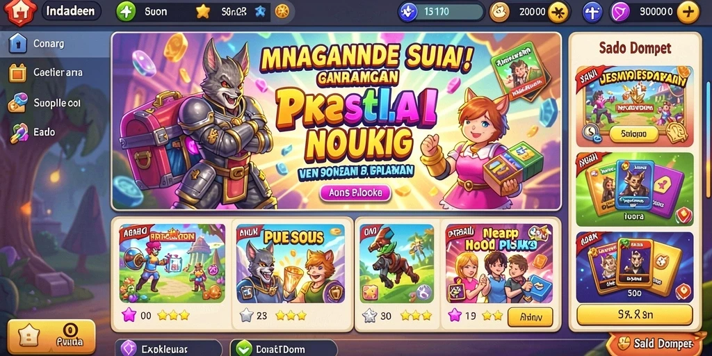 Karakter unik yang bisa dimainkan di SUPER5.