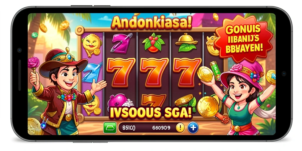 Screenshot memperlihatkan interaksi multiplayer yang seru.